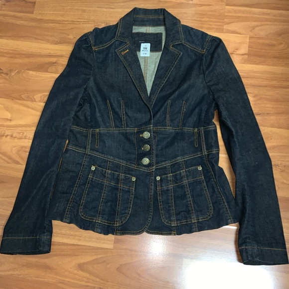Marc Jacobs Embellished Blazer Denim Jacket